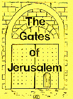 The Gates of Jerusalem Booklet Cover