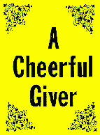 A Cheerful Giver Booklet Cover